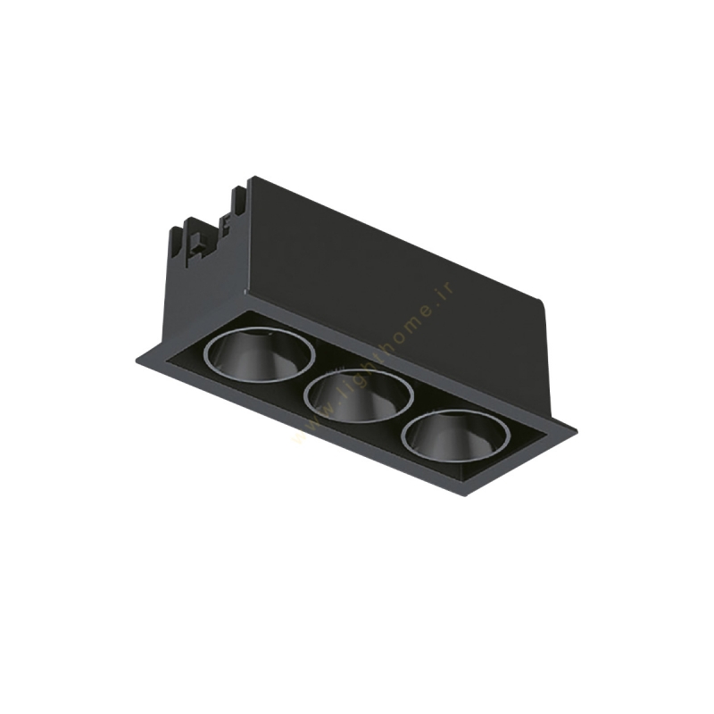 چراغ سقفی توکار شعاع مدل SH-10A-03