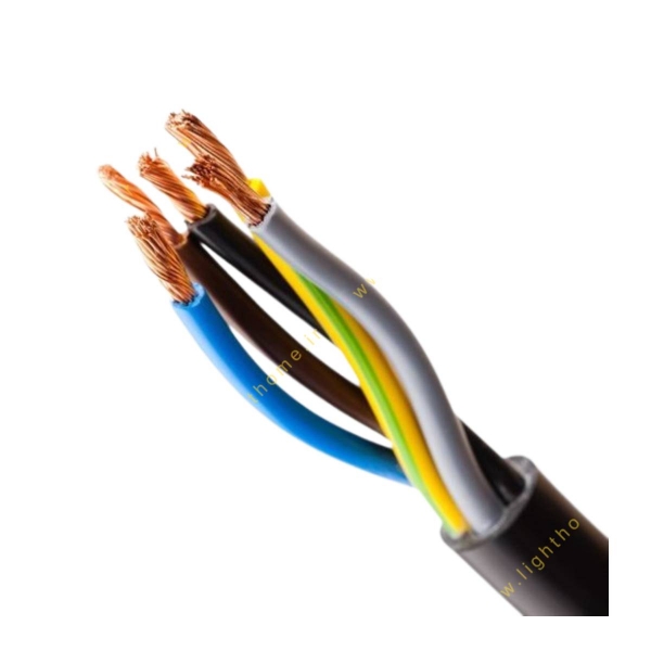 کابل افشان پنج رشته لوشان سایز 1×5