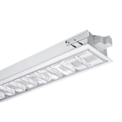 چراغ فلورسنتی توکار مازی نور مدل ژوپیتر با شبکه دابل اپتیک براق – مناسب سقف سازه نمایان