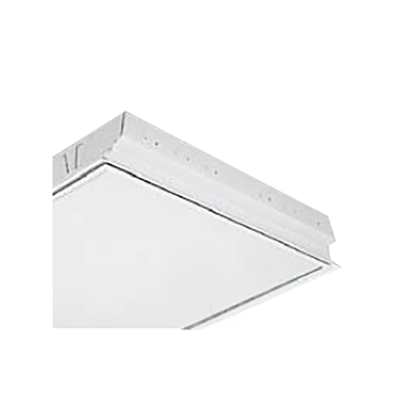 چراغ فلورسنتی توکار مازی نور مدل ژوپیتر با صفحه اکریلیک شیری ساتن – مناسب سقف سازه نمایان