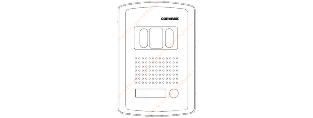 پنل آیفون تصویری کوماکس مدل DRC-4CANC