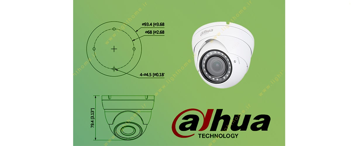 دوربین مدار بسته داهوا مدل hac-hdw1200rp-vf