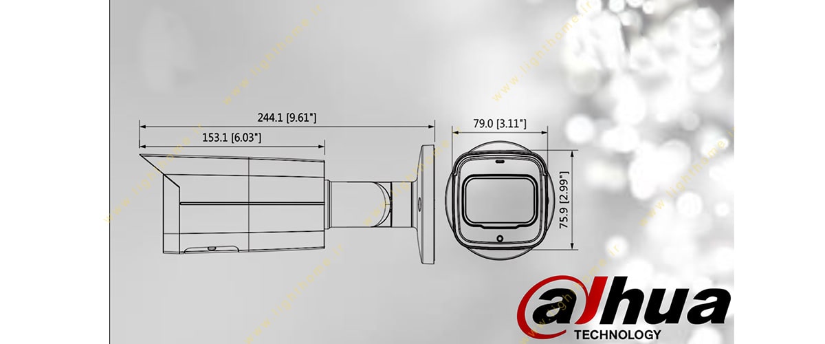 دوربین مدار بسته داهوا مدل ipc-hfw2431itp-zs