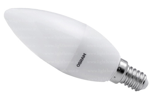 لامپ 5.7 وات شمعی اسرام - لامپ ال ای دی 5.7 وات اسرام