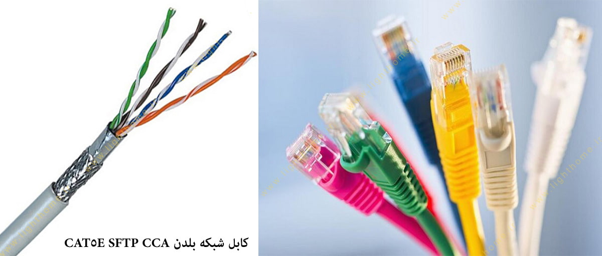 کابل شبکه بلدن CAT5E SFTP CCA