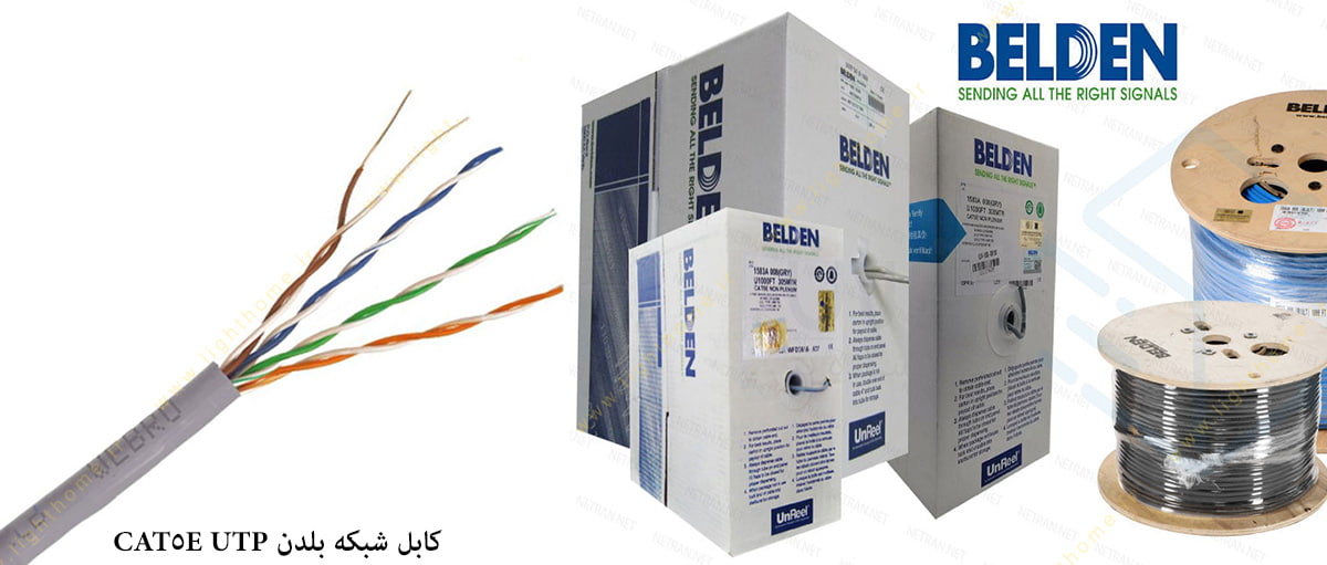 کابل شبکه CAT5E UTP بلدن