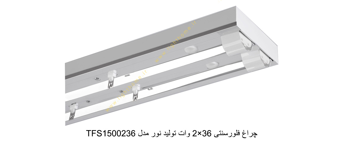 چراغ فلورسنتی 36×2 وات تولید نور مدل TFS1500236