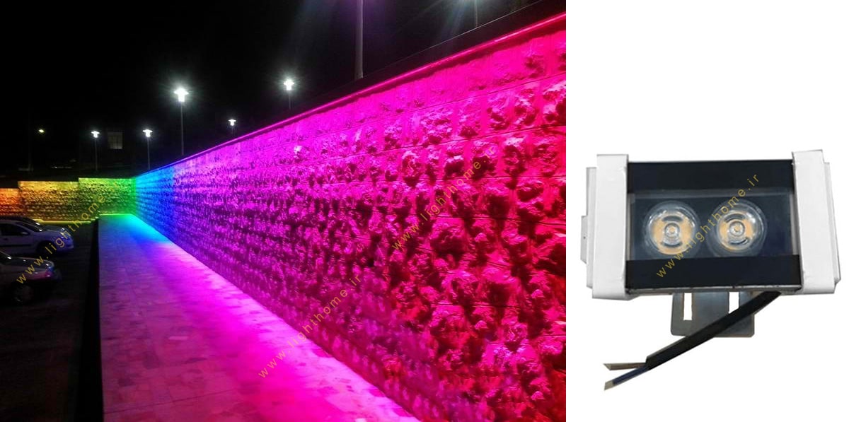 وال واشر 2 وات 10 سانتی متری LED صبا ترانس