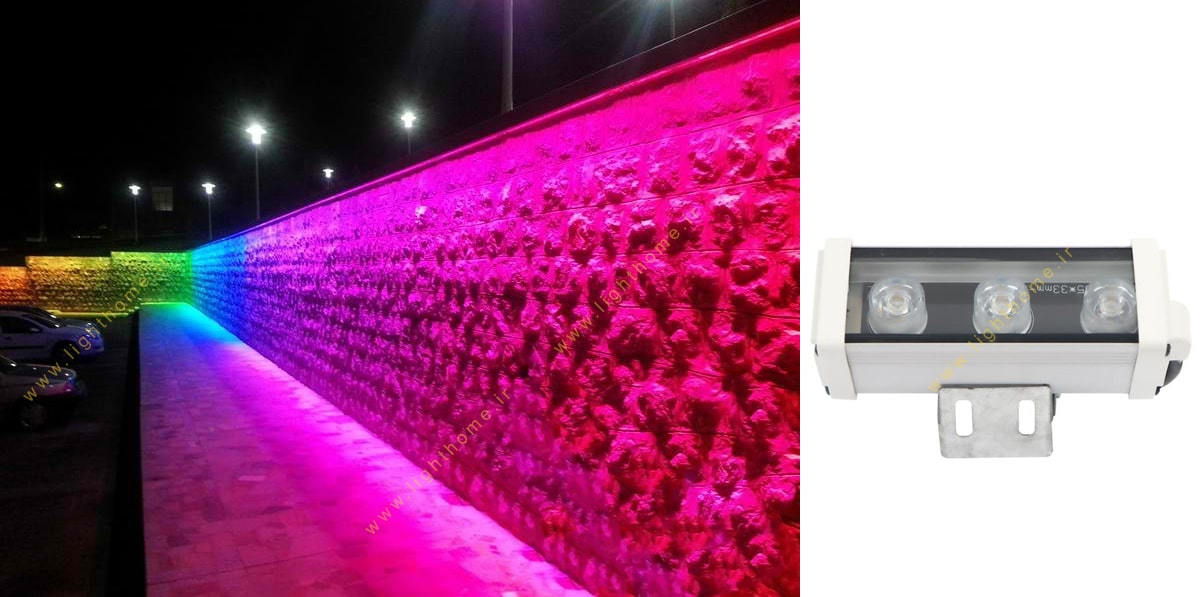 وال واشر 3 وات 15 سانتی متری LED صبا ترانس