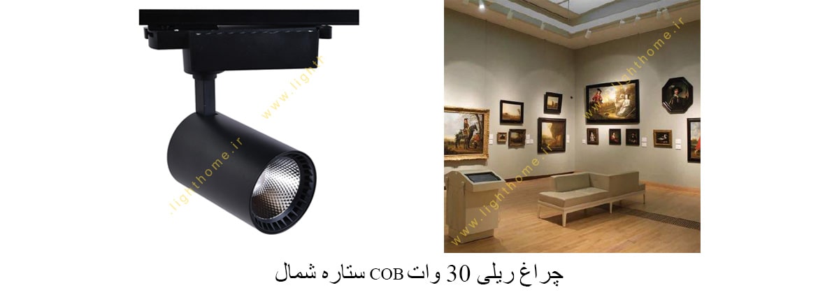 چراغ ریلی 30 وات COB ستاره شمال مدل LI29