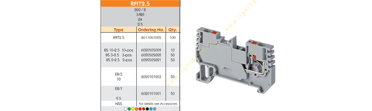 ترمینال فشاری رعد مدل rpit2.5