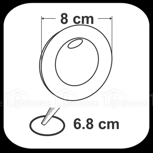 چراغ زیرپله مدل FEC-3104