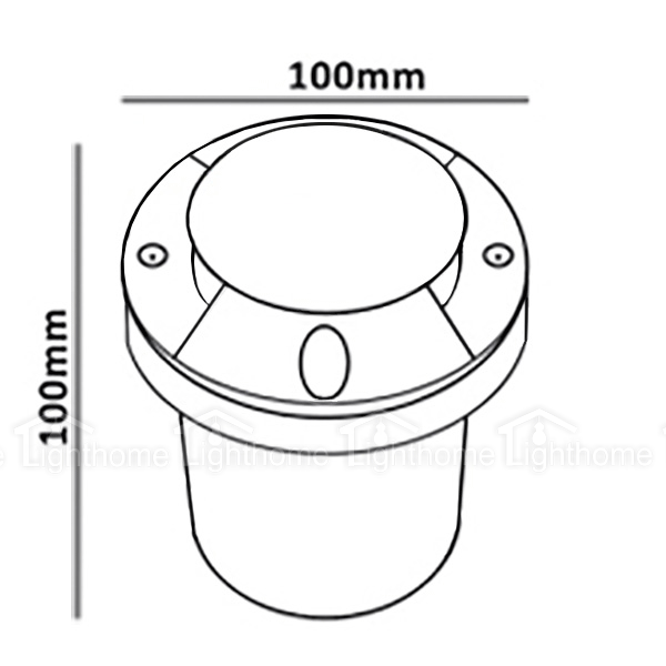 چراغ دفنی مدل TS-2089-2