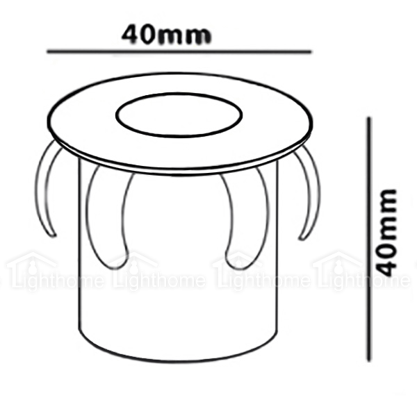 چراغ دفنی مدل TS-2603-C