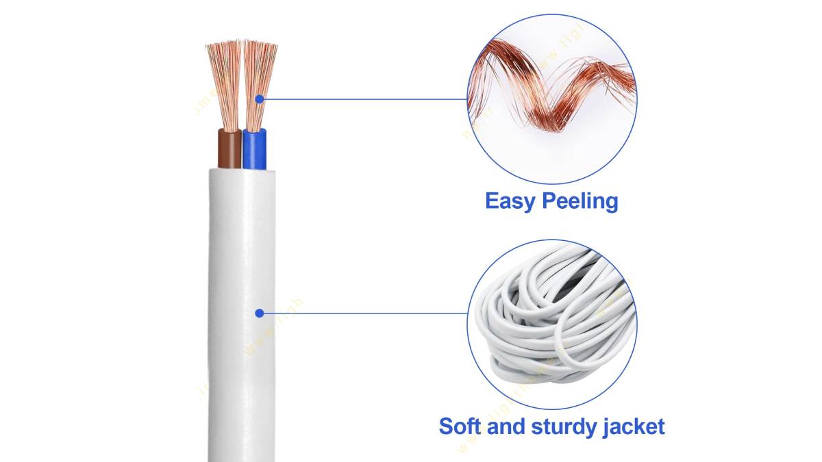 کابل کیسه ای لوشان سایز 1×2