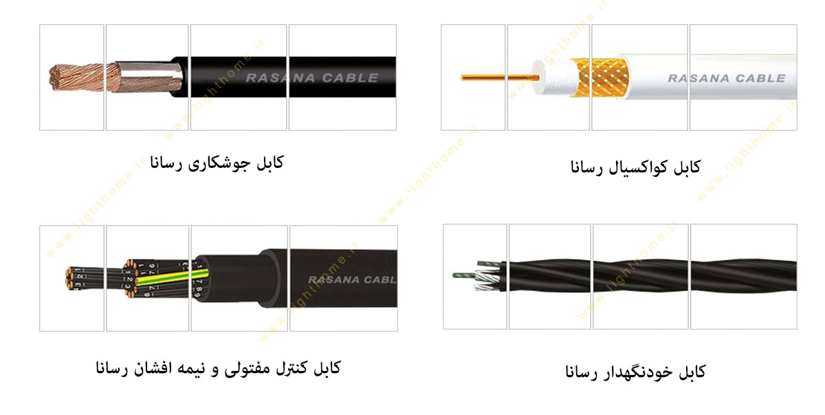 انواع کابل رسانا