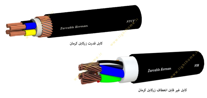 کابل قدرت زرکابل کرمان