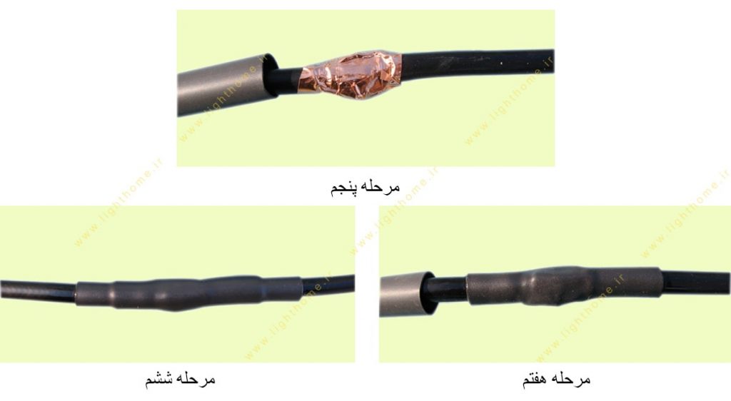 مراحل تعمیر کابل کواکسیال 2