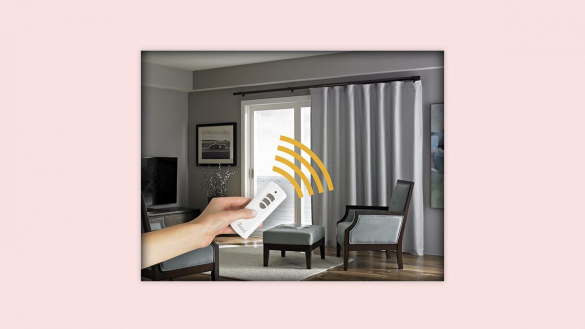 پرده هوشمند از اجزای خانه هوشمند