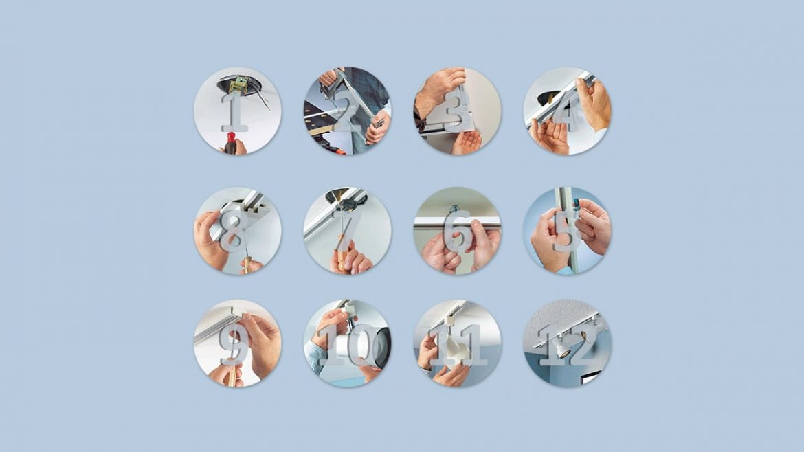 نصب چراغ ریلی