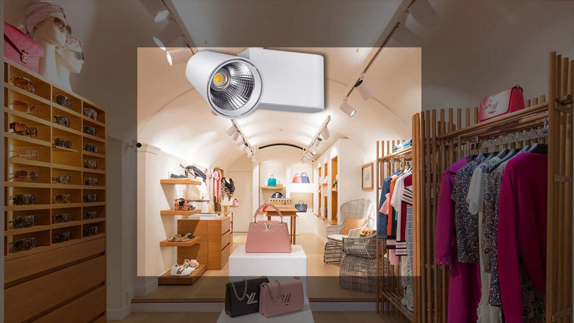 نورپردازی ویترین فروشگاه