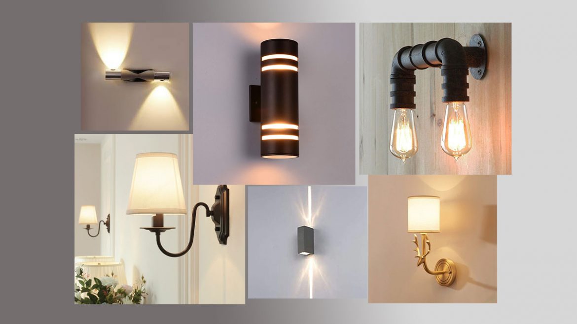 معرفی 10 مدل چراغ دیواری ارزان