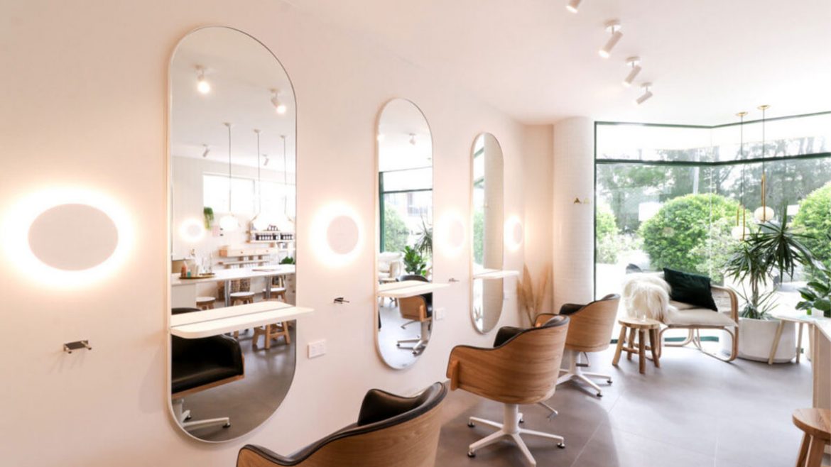 Creative-tips-hair-salon-lighting نکته های خلاقانه در نورپردازی آرایشگاه