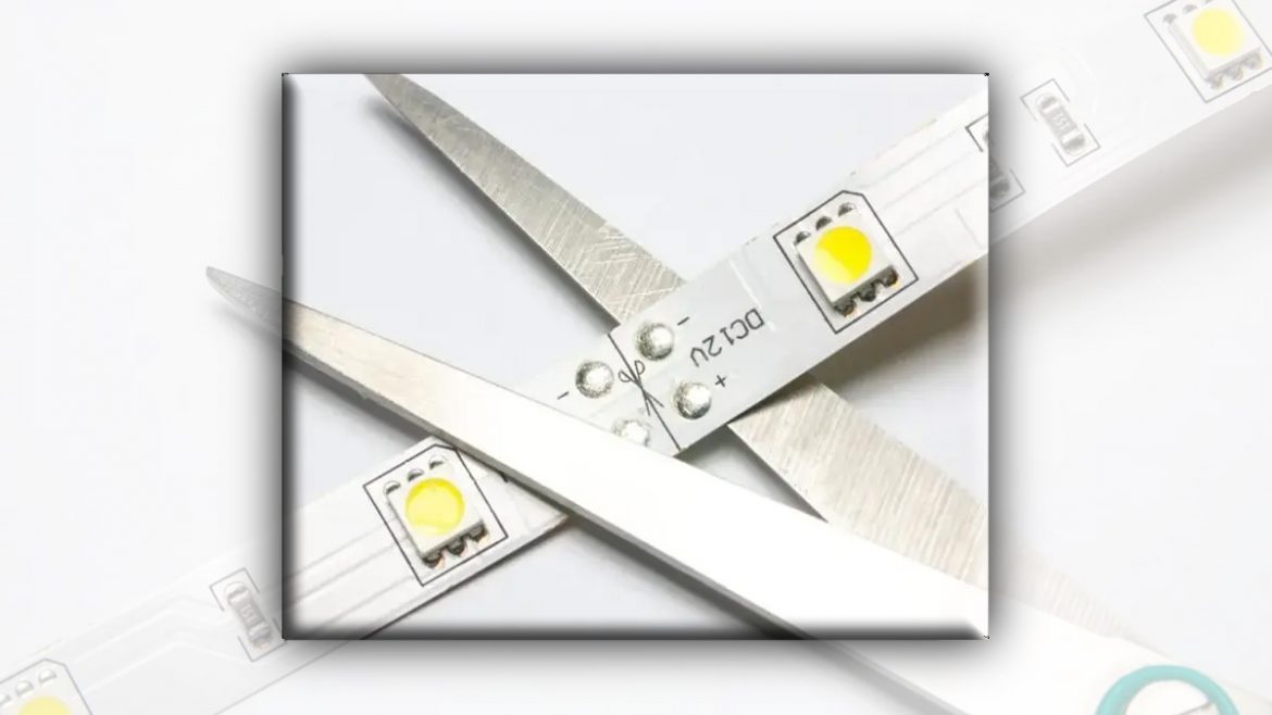 برش بدون آسیب در ریسه ال ای دی