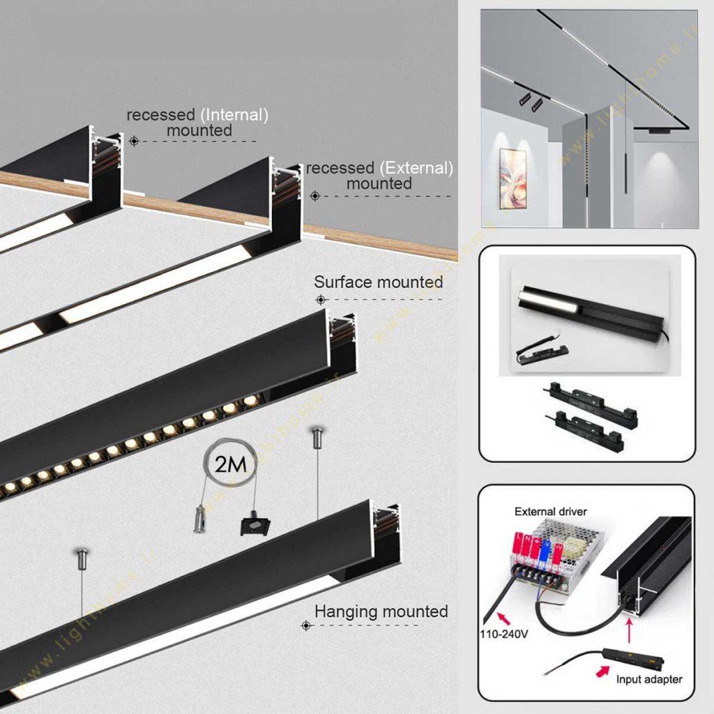 انواع چراغ ریلی مگنتی و نصب آن