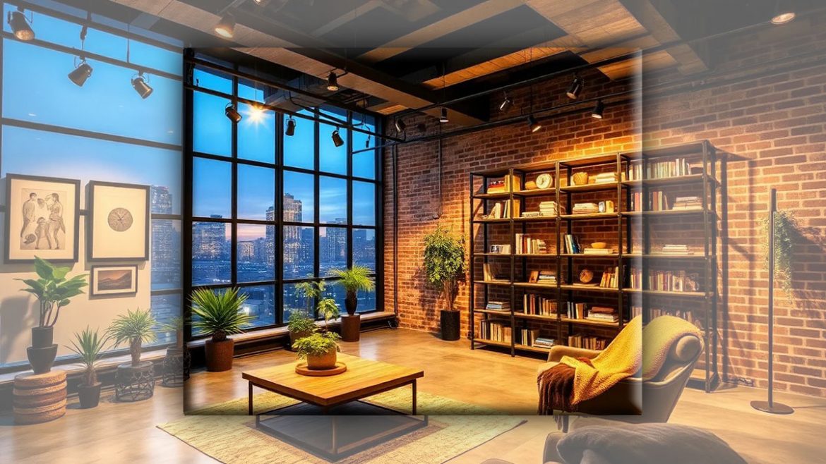 lighting-with-track-lights ایده های خلاقانه نورپردازی با چراغ ریلی